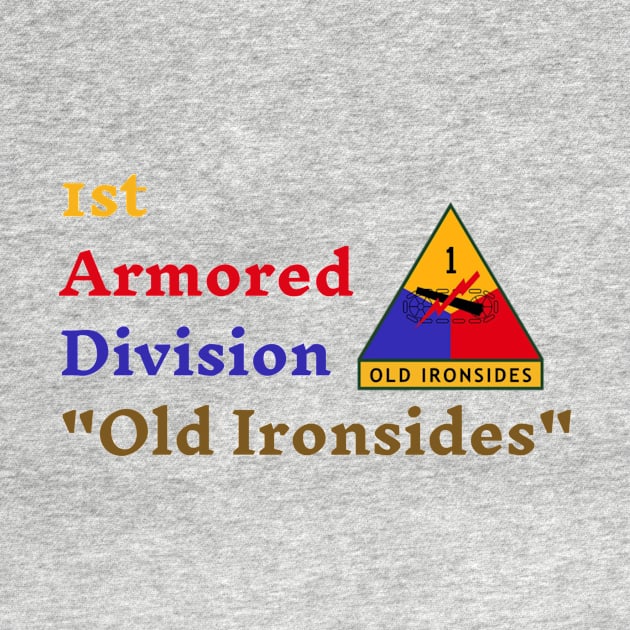 1st Armored Division design by Army Stuff